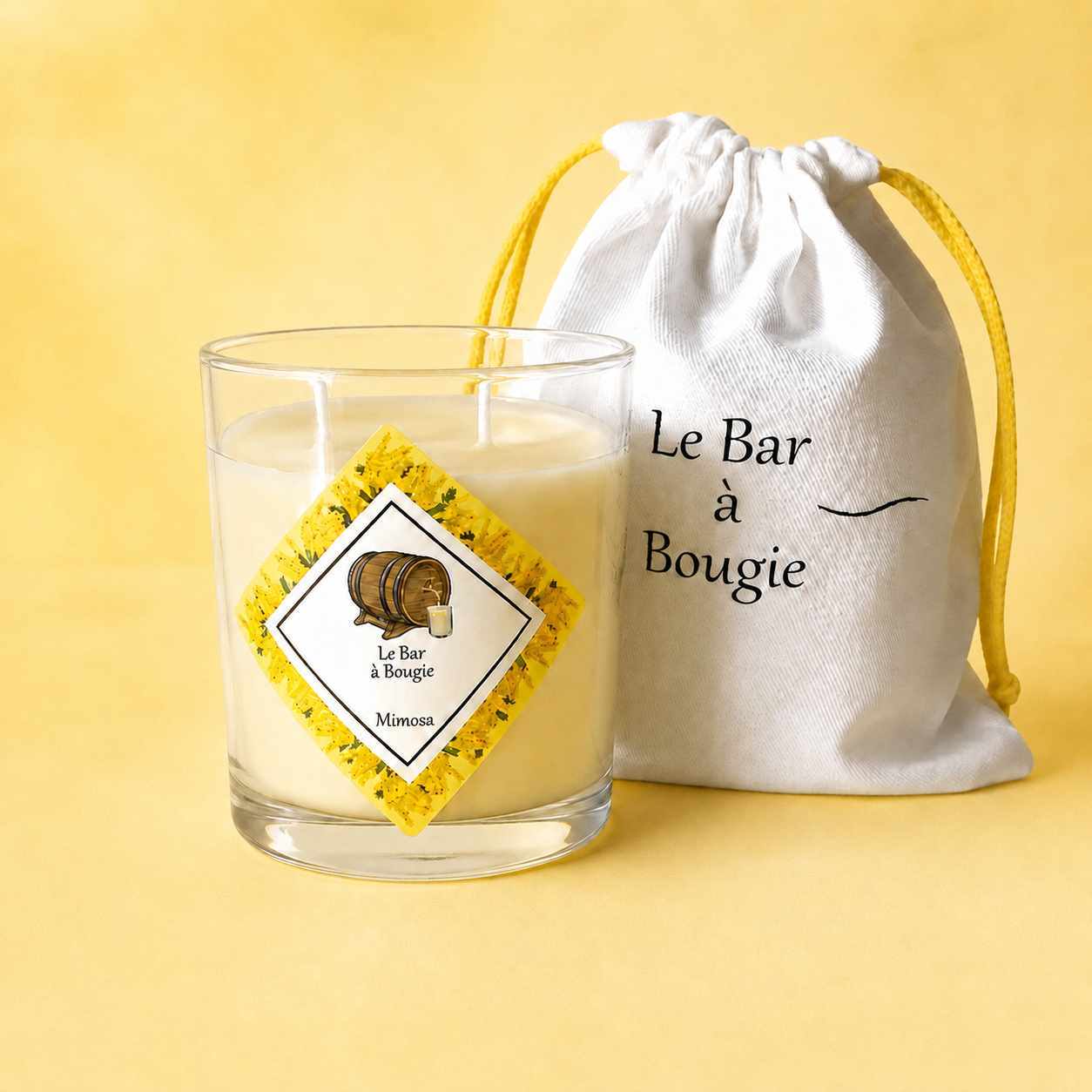 Bougie Mimosa | 225g