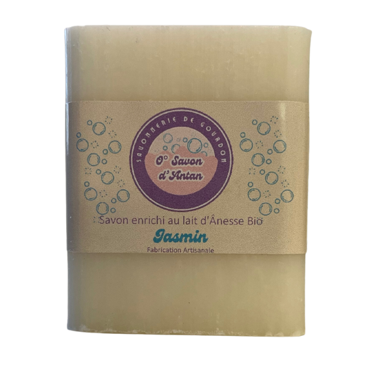 Savon 100gr | Enrichi au lait d'Ânesse Bio - Jasmin