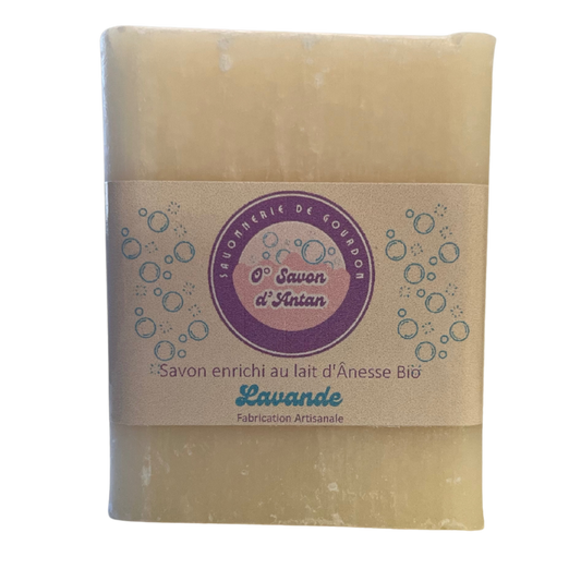 Savon 100gr | Enrichi au lait d'Ânesse Bio - Lavande