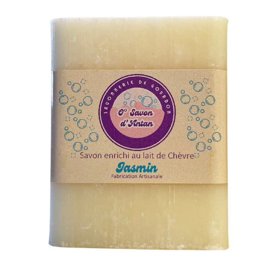 Savon 100gr | Enrichi au lait de Chèvre - Jasmin