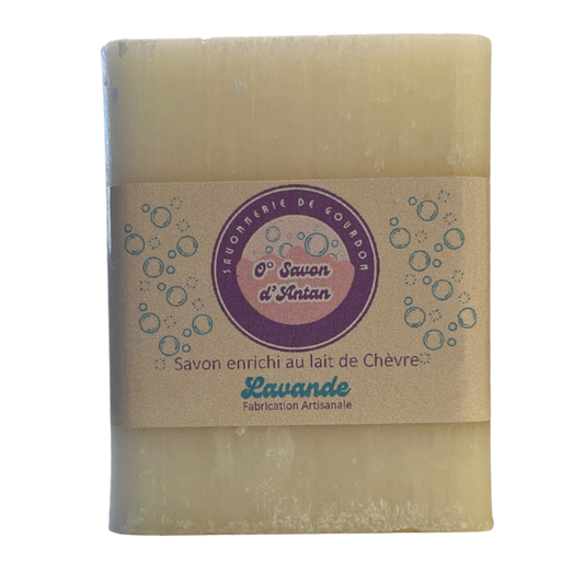 Savon 100gr | Enrichi au lait de Chèvre - Lavande