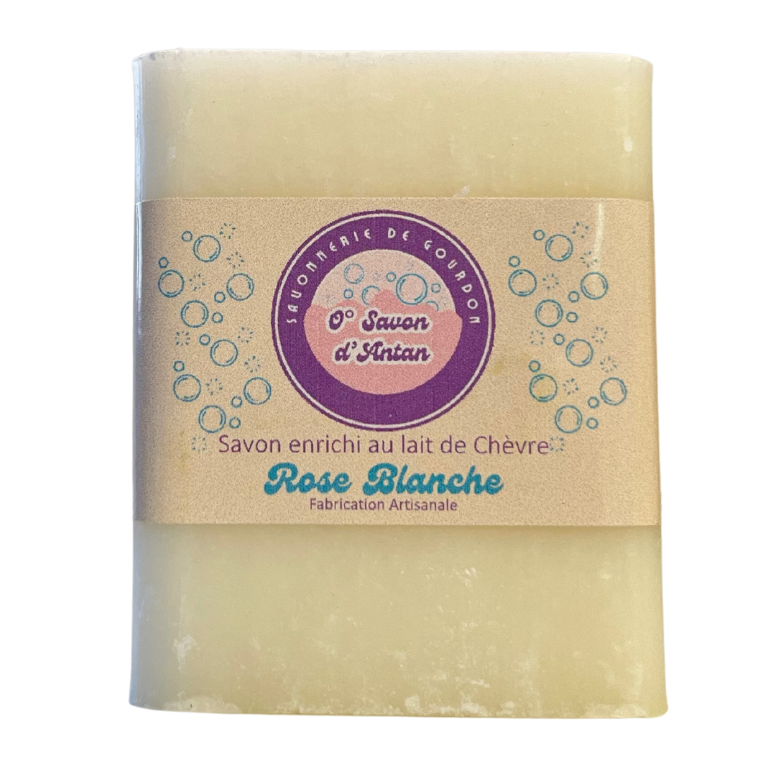 Savon 100gr | Enrichi au lait de Chèvre - Rose