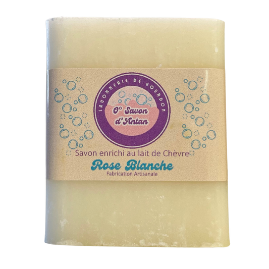 Savon 100gr | Enrichi au lait de Chèvre - Rose