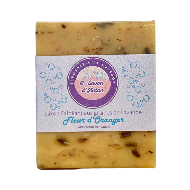 Savon Exfoliant 125gr | Fleur d'Oranger