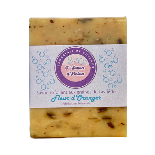 Savon Exfoliant 125gr | Fleur d'Oranger