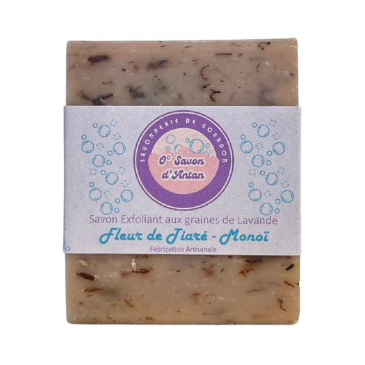 Savon Exfoliant 125gr | Fleur de Tiaré - Monoï