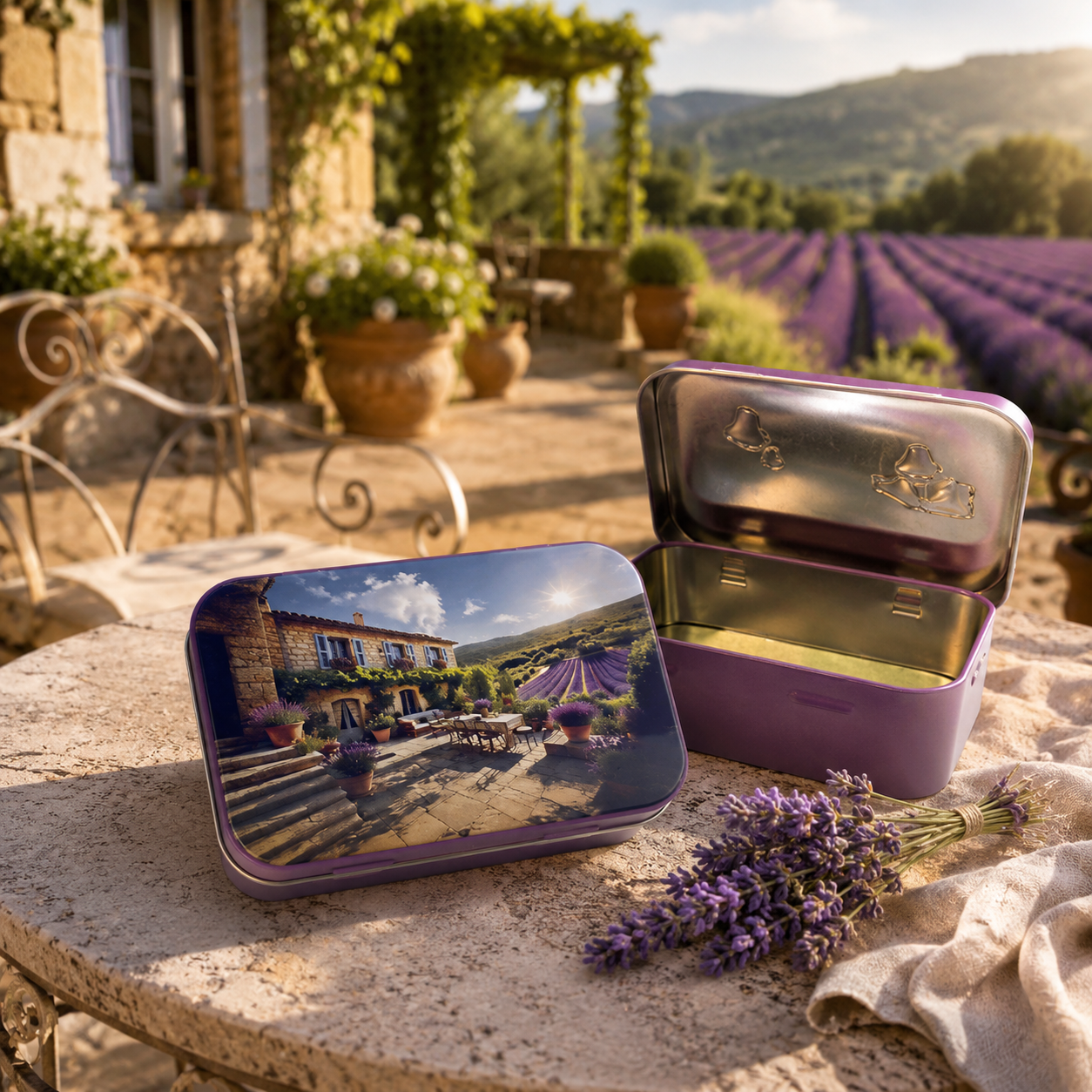Petit boîte | Terrasse Provencale - Lavande