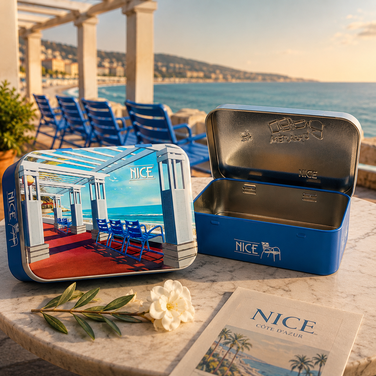 Petit boîte | Nice - Chaise Bleue
