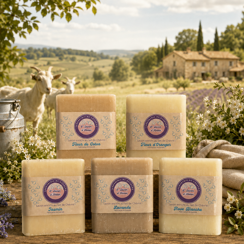 Savon 100gr | Enrichi au Lait de Chèvre