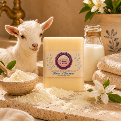 Chèvre - Fleur d'Oranger | 100g