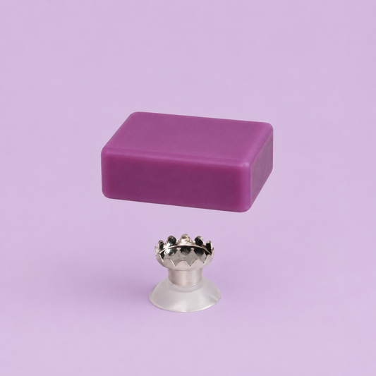 Porte-savon minimaliste aimanté