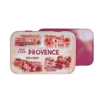 Boîte à savon en métal | Provence