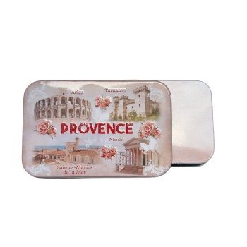 Boîte à savon en métal | Provence