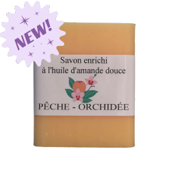 Savon 100gr | Pêche - Orchidée