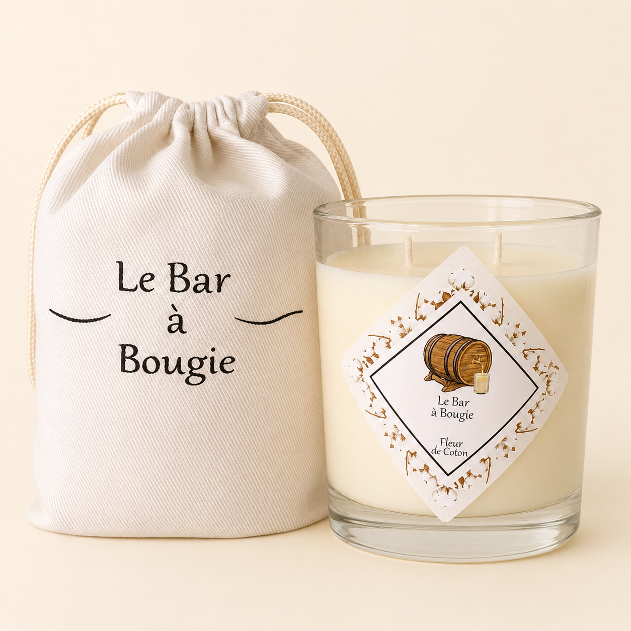 Bougie Fleur de Coton | 225g