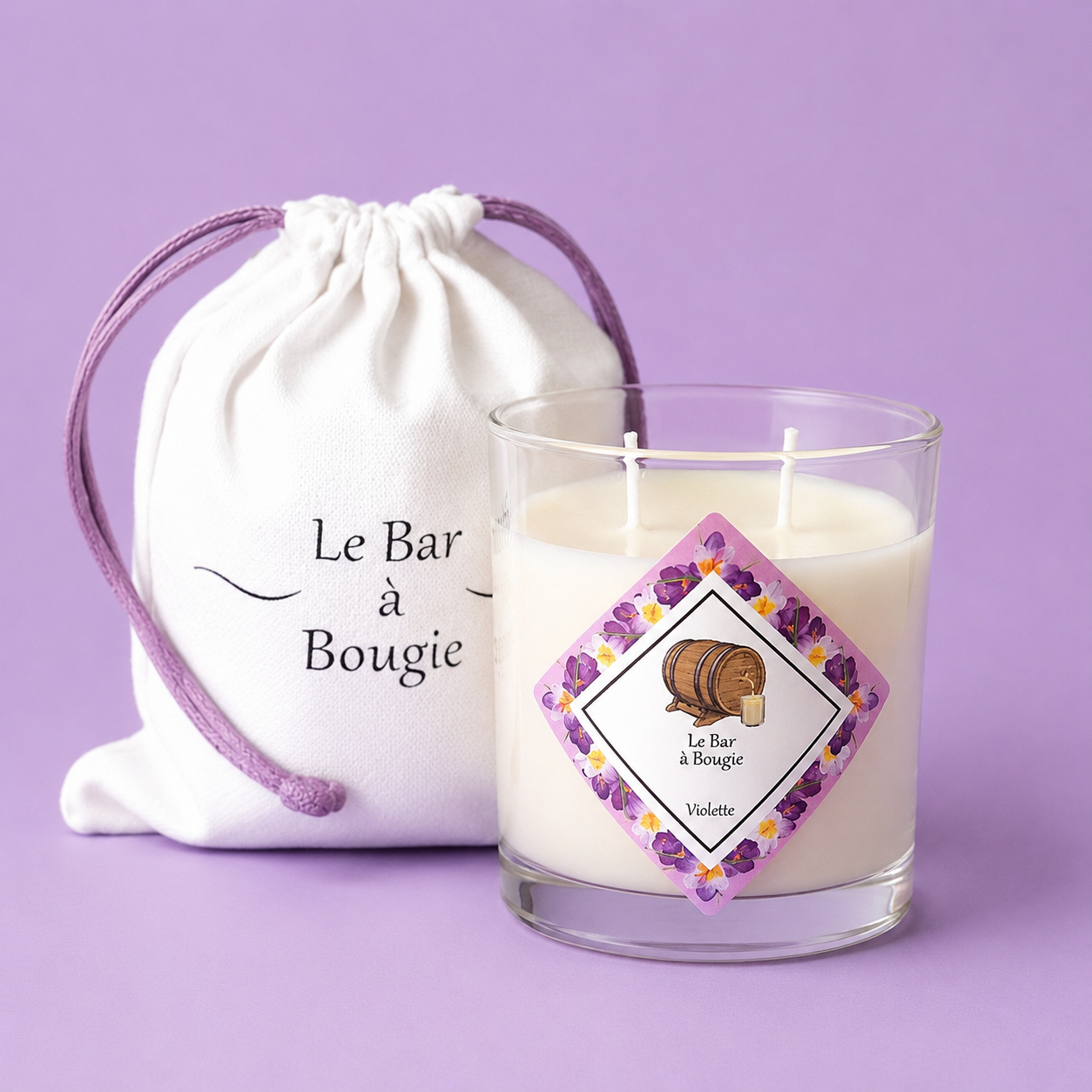 Bougie Violette | 225g