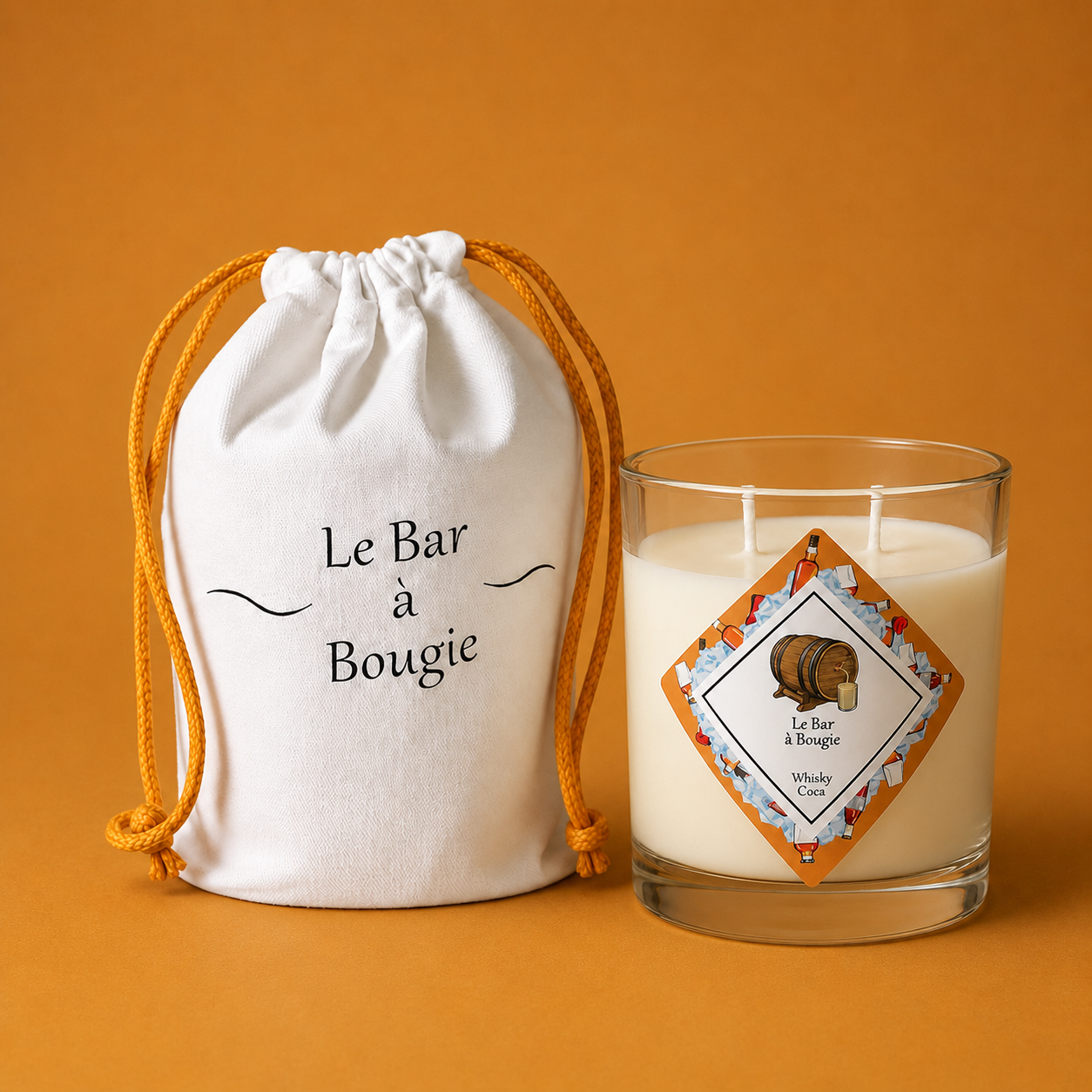 Bougie Whisky Coca | 225g