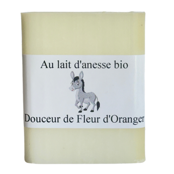 Savon 100gr | Enrichi au lait d'Ânesse Bio - Fleur d'Oranger