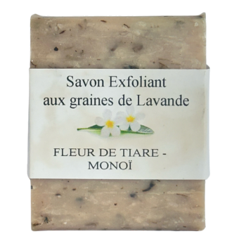 Savon Exfoliant 125gr | Fleur de Tiaré - Monoï