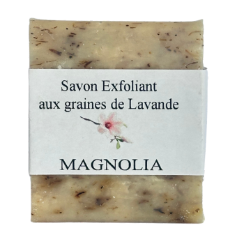 Savon Exfoliant 125gr | Magnolia - Fin de série