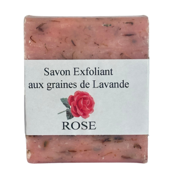 Savon Exfoliant 125gr | Rose Blanche