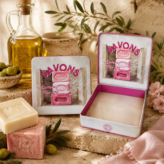 Grande boîte | Savons Rose