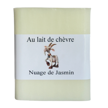 Savon 100gr | Enrichi au lait de Chèvre - Jasmin