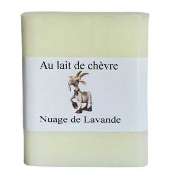 Savon 100gr | Enrichi au lait de Chèvre - Lavande